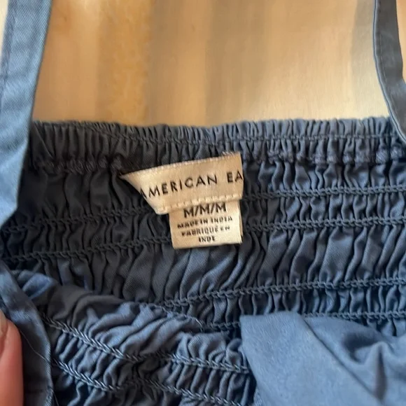 American Eagle Outfitters Blue Tank Top - Picture 2 of 2